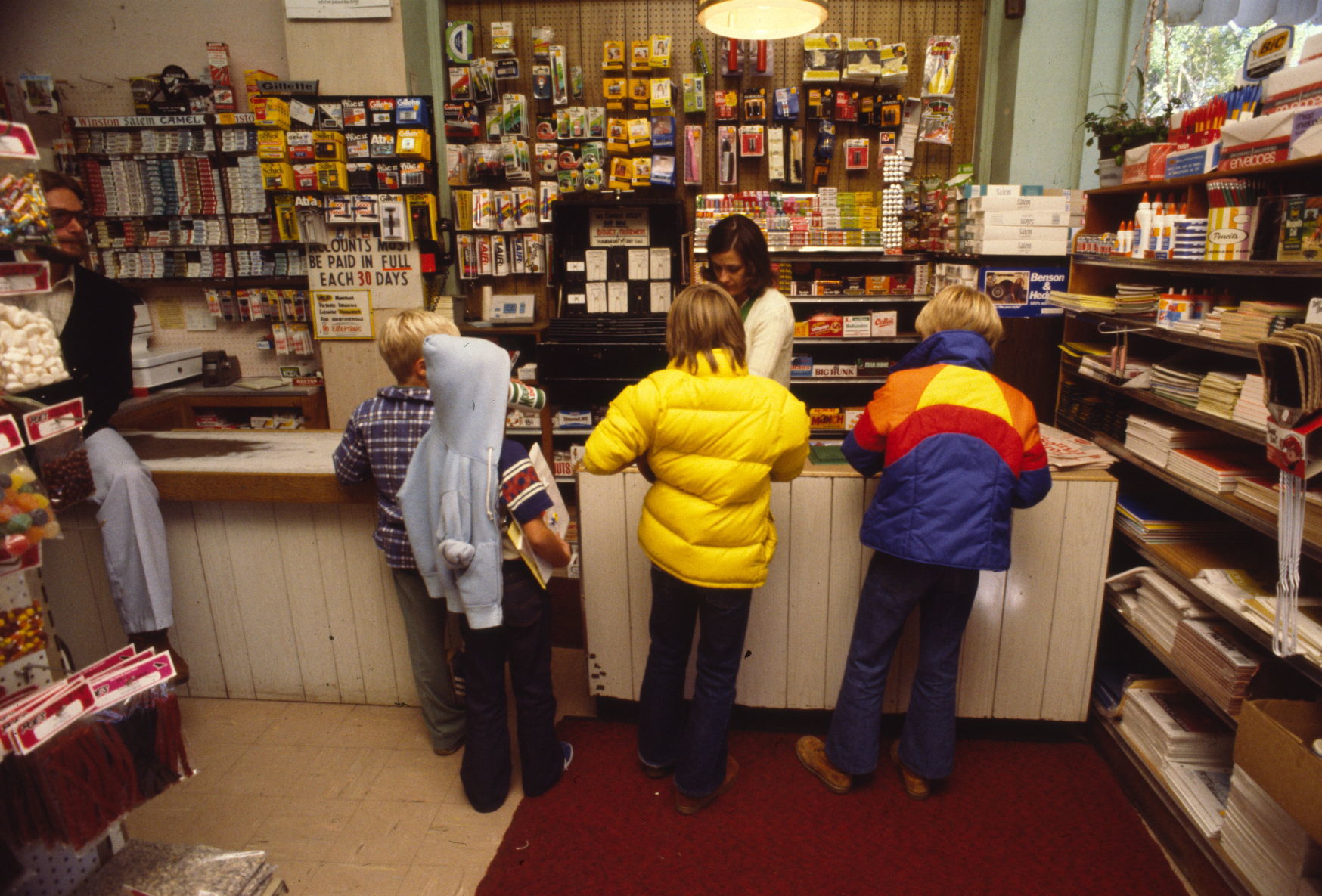 Children at 10th Avenue Grocery